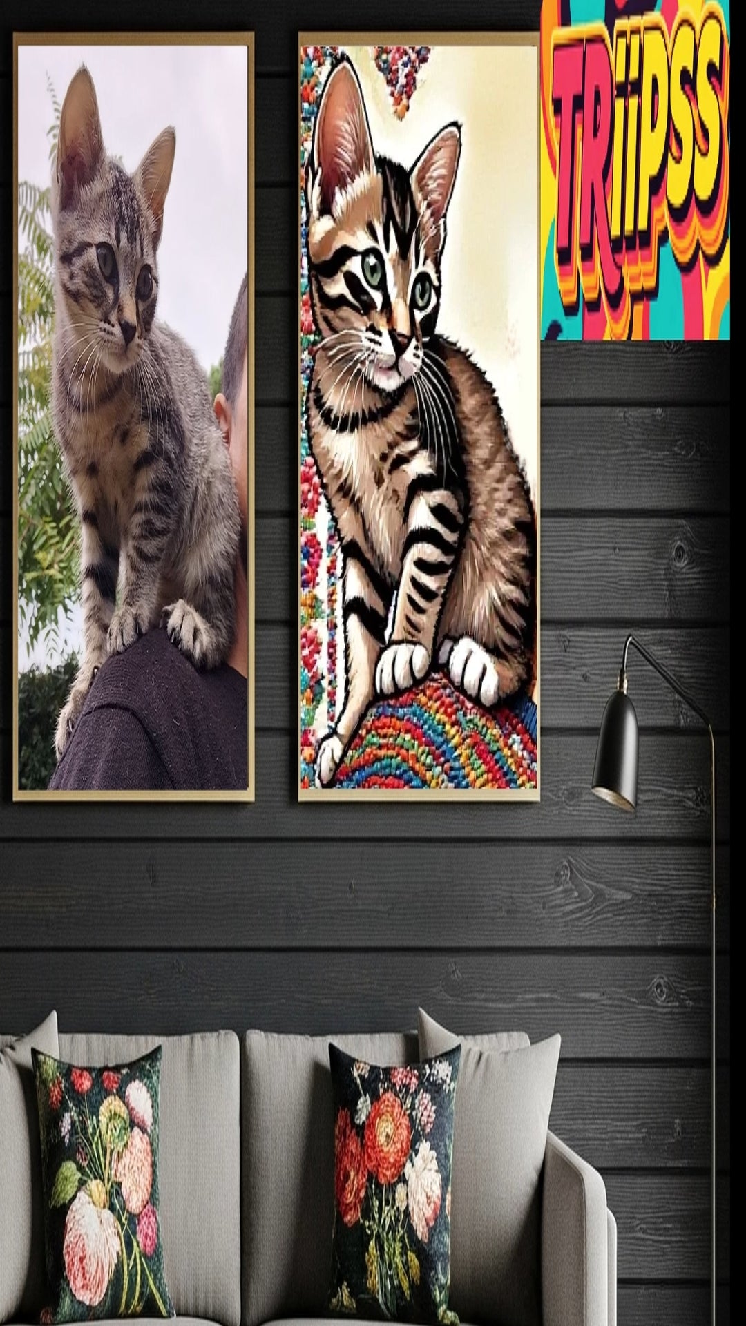 Retrato Personalizado / Ilustración Digital De Mascotas