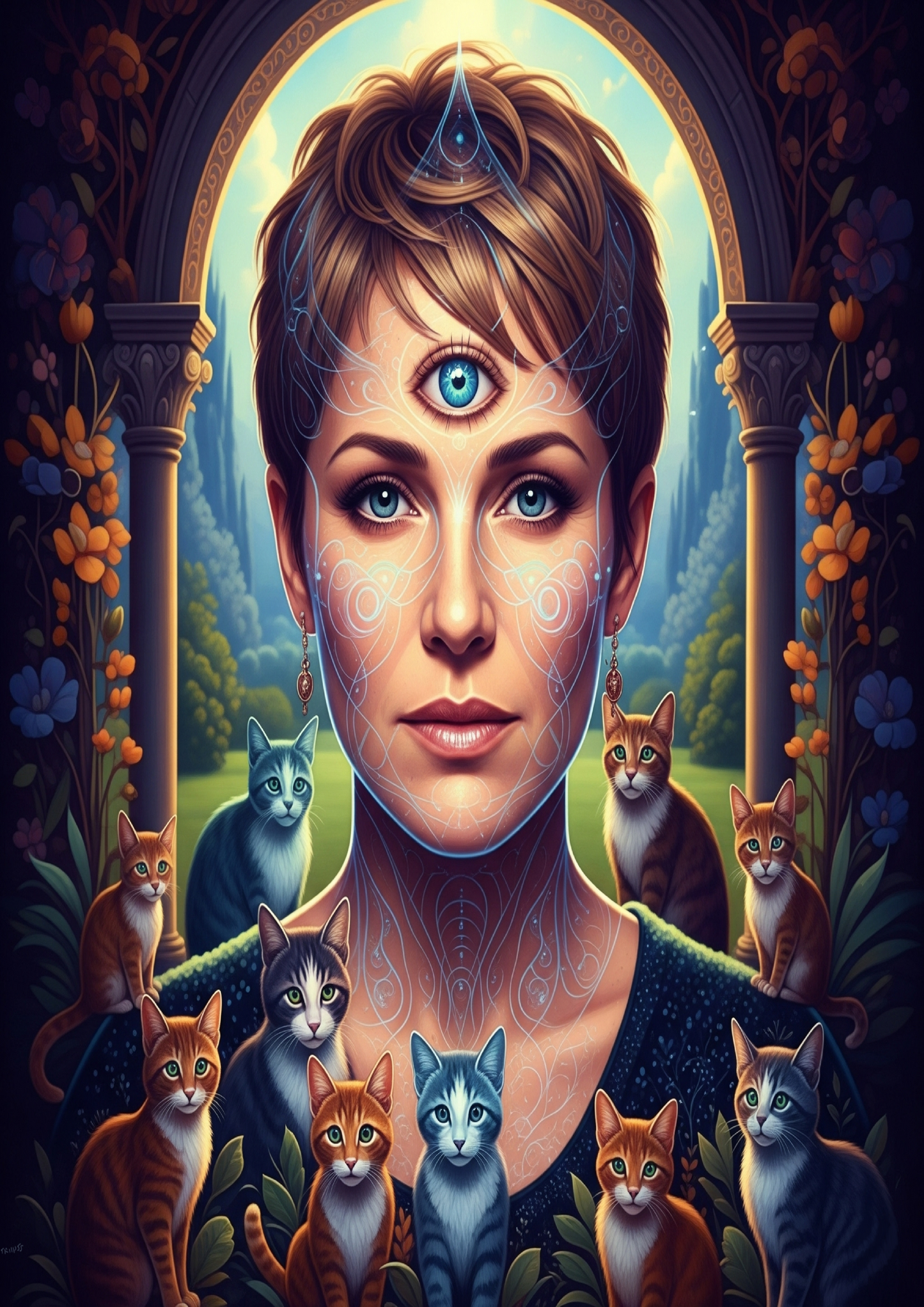 ✨ Colección Enya Esencial: 16 Obras Digital Unicas inspiradas en la Reina Celta ✨