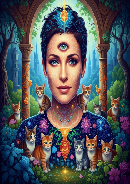 ✨ Colección Enya Esencial: 16 Obras Digital Unicas inspiradas en la Reina Celta ✨