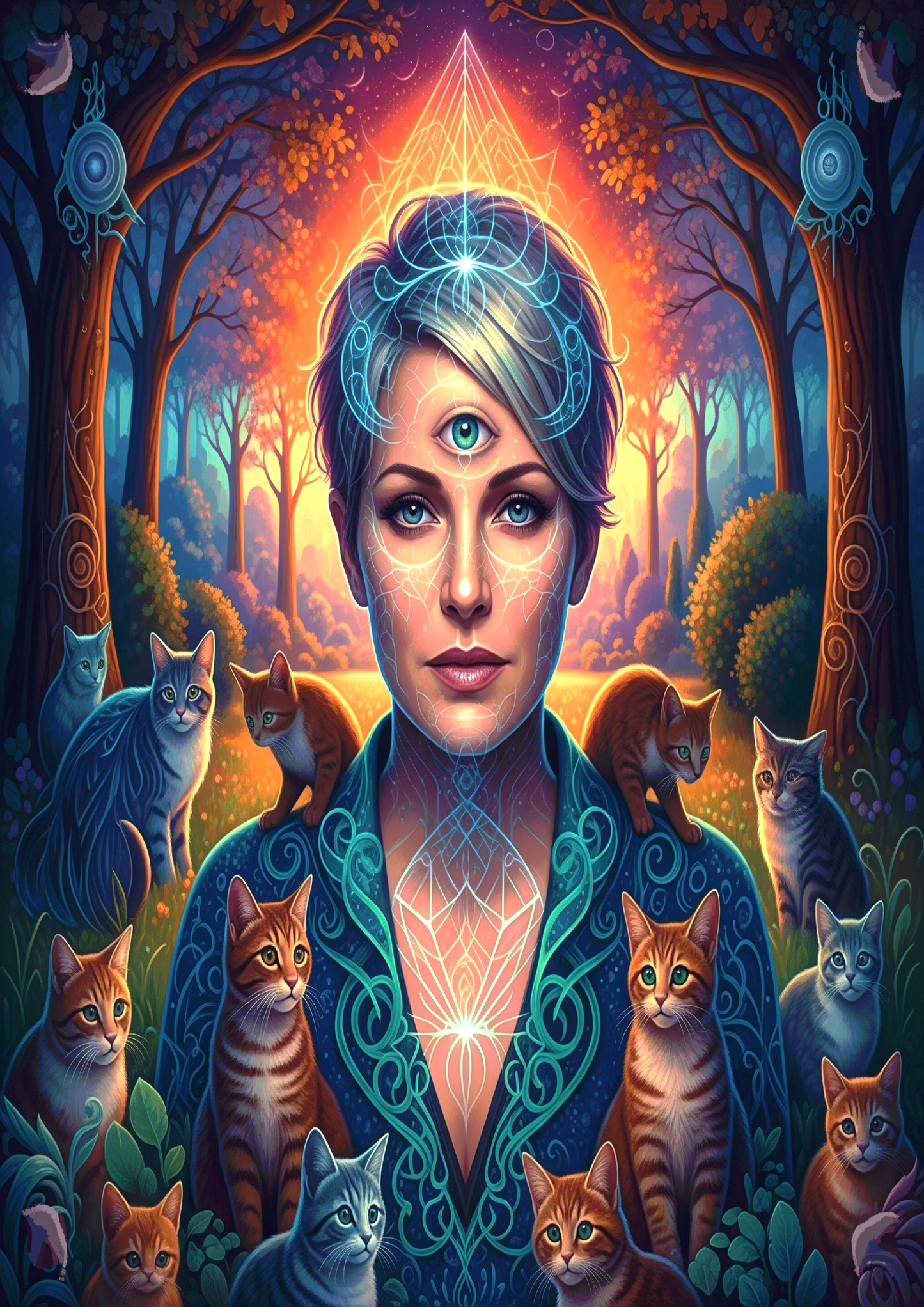 ✨ Colección Enya Esencial: 16 Obras Digital Unicas inspiradas en la Reina Celta ✨