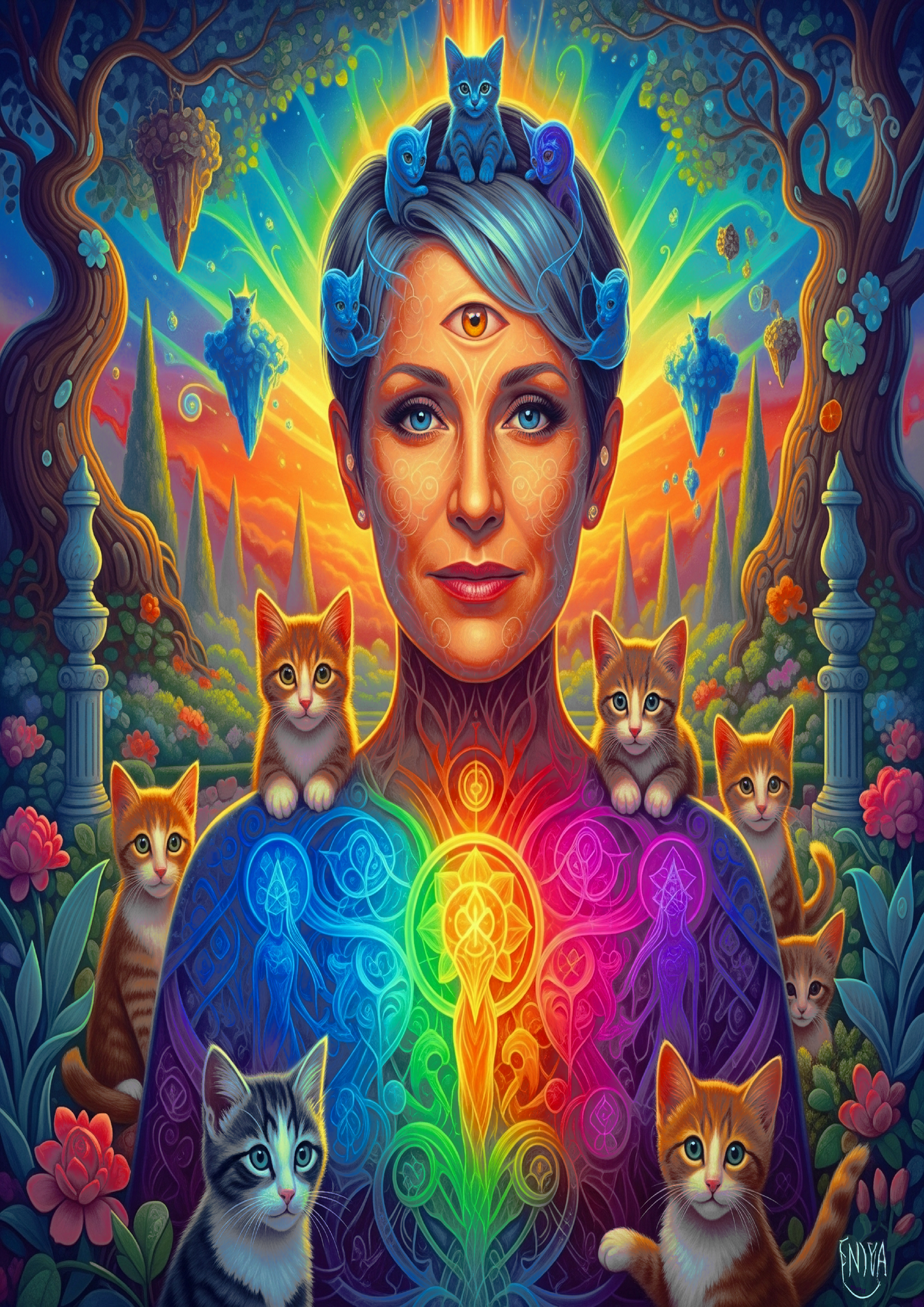 ✨ Colección Enya Esencial: 16 Obras Digital Unicas inspiradas en la Reina Celta ✨