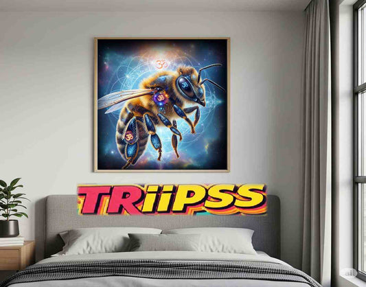 Honey Cosmic Bee : Set de Cuadros Digitales