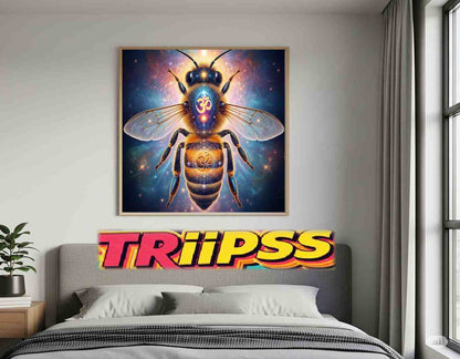 Honey Cosmic Bee : Set de Cuadros Digitales