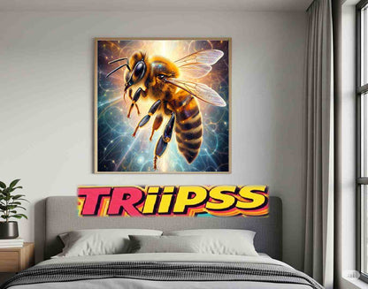 Honey Cosmic Bee : Set de Cuadros Digitales