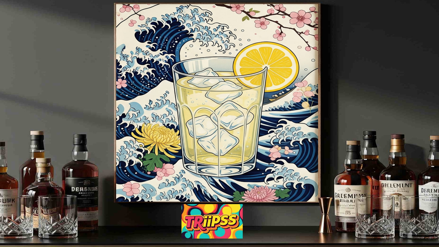 Póster Limonada Fresca - Cuadro Decorativo Imprimible para Cocina