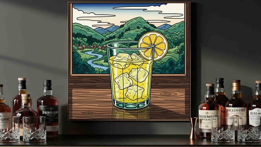 Póster 'Necesito Vacaciones' - Cuadro Decorativo Paisaje Montaña - Imprimible