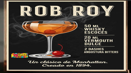 Rob Roy -Póster Digital- Cuadro Decorativo Vintage Escocés para Bar y Estudio - TRiiPSS
