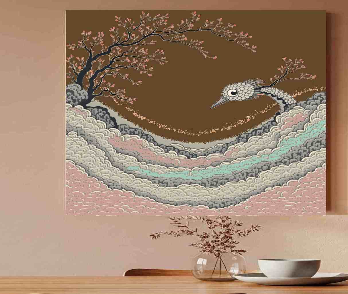 Strange Dreams-Poster Imprimible - Arte Surrealista - 60x60  a 300dpi