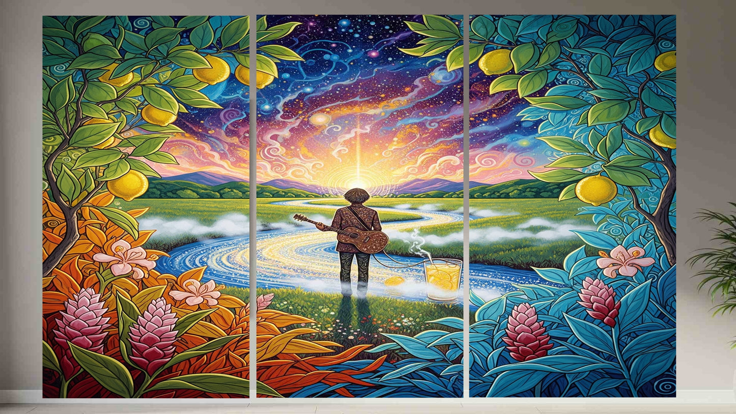 Poster Tríptico 'El Sendero Del Limón' - Kit de 3 Cuadros Imprimibles - TRiiPSS