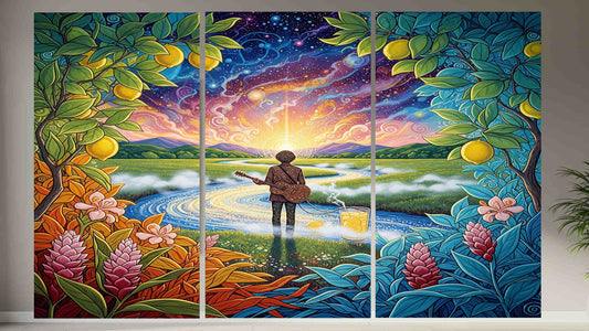 Poster Tríptico 'El Sendero Del Limón' - Kit de 3 Cuadros Imprimibles - TRiiPSS