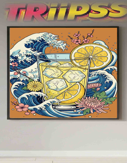 Set de 6 Ilustrasiones de Limonadas - Kit de Pósters A3 Imprimibles-Decoracion-Sublimacion - TRiiPSS